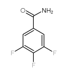 3,4,5-三氟苯甲酰胺结构式