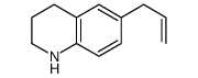 6-prop-2-enyl-1,2,3,4-tetrahydroquinoline结构式