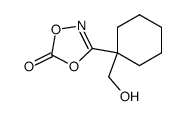 3-[(1-Hydroxymethyl)cyclohexyl]-1,4,2-dioxazol-5-on结构式
