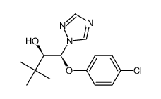 三唑醇 B结构式