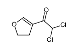 Ethanone, 2,2-dichloro-1-(4,5-dihydro-3-furanyl)- (9CI)结构式