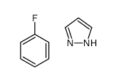 fluorobenzene,1H-pyrazole Structure