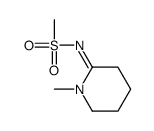N-(1-methylpiperidin-2-ylidene)methanesulfonamide Structure