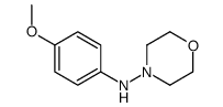 N-(4-methoxyphenyl)morpholin-4-amine Structure