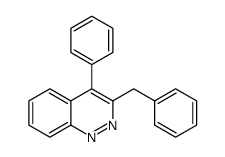 3-benzyl-4-phenylcinnoline Structure