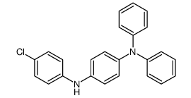 N-(4-chloro-phenyl)-N',N'-diphenyl-p-phenylenediamine Structure