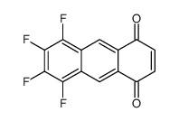 1,4-Anthracenedione, 5,6,7,8-tetrafluoro Structure