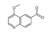 4-甲氧基-6-硝基喹啉结构式