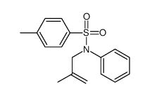 4-methyl-N-(2-methylprop-2-enyl)-N-phenylbenzenesulfonamide Structure