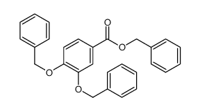 benzyl 3,4-bis(phenylmethoxy)benzoate结构式