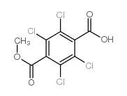 四氯对苯二甲酸单甲酯结构式