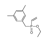 1-[[ethenyl(ethoxy)phosphoryl]methyl]-3,5-dimethylbenzene Structure