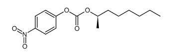 (-)-(R)-p-nitrophenyl 1-methylheptyl carbonate结构式