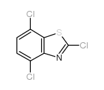 2,4,7-三氯苯并噻唑结构式