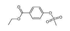 ethyl 4-(methanesulfonyloxy)benzoate Structure