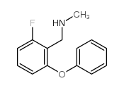 1-(2-Fluoro-6-phenoxyphenyl)-N-methylmethanamine Structure