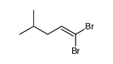 1,1-dibromo-4-methylpent-1-ene Structure
