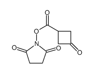 3-OXO-CYCLOBUTANECARBOXYLIC ACID 2,5-DIOXO-PYRROLIDIN-1-YL ESTE结构式
