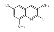 2,6-Dichloro-3,8-dimethylquinoline Structure