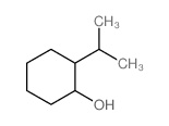 2-异丙基环己烷-1-醇结构式