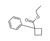 ethyl 1-phenylcyclobutane-1-carboxylate结构式