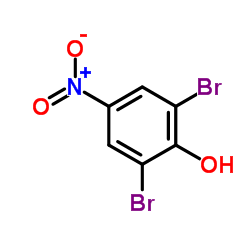2,6-Dibromo-4-nitrophenol Structure