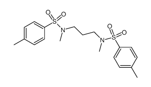 N,N'-dimethyl-N,N'-propanediyl-bis-toluene-4-sulfonamide结构式