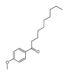 1-(4-methoxyphenyl)decan-1-one结构式
