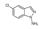 5-chloroindazol-1-amine结构式