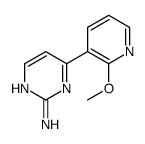 4-(2-methoxypyridin-3-yl)pyrimidin-2-amine结构式