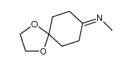 4-(methylimino)cyclohexanone ketal Structure