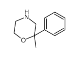 2-Methyl-2-phenylmorpholine Structure