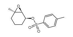 (1S,2S,3R)-2,3-epoxy-3-methylcyclohexyl tosylate Structure