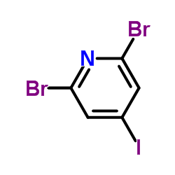 2,6-二溴-4-碘吡啶结构式