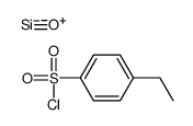 4-乙基苯磺酰氯-官能化硅胶结构式