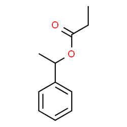1-phenylethyl propionate结构式