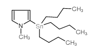 1-Methyl-2-(tri-n-butylstannyl)pyrrole Structure