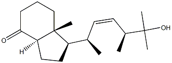 (1R,3aR,7aR)-1-((2R,5S,Z)-6-hydroxy-5,6-dimethylhept-3-en-2-yl)-7a-methyloctahydro-4H-inden-4-one Structure