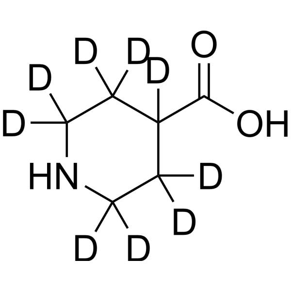 Isonipecotic acid-d9 Structure
