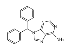 9-benzhydrylpurin-6-amine结构式