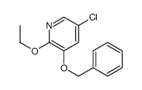 3-苄氧基-5-氯-2-乙氧基吡啶结构式