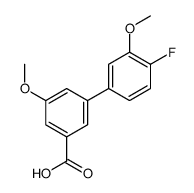 3-(4-fluoro-3-methoxyphenyl)-5-methoxybenzoic acid Structure