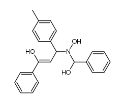 (Z)-3-(hydroxy(hydroxy(phenyl)methyl)amino)-1-phenyl-3-(p-tolyl)prop-1-en-1-ol Structure