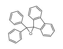 3',3'-diphenyl-spiro[fluoren-9,2'-oxirane]结构式
