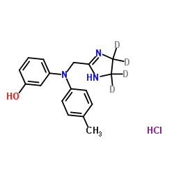 Phentolamine-d4 (hydrochloride) structure