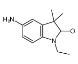 5-氨基-1-乙基-3,3-二甲基-2,3-二氢-1H-吲哚-2-酮图片