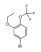 4-bromo-2-ethoxy-1-(trifluoromethoxy)benzene Structure