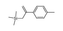 trimethyl(2-(4-methylphenyl)allyl)silane Structure