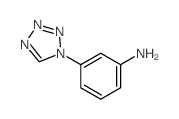 3-(1H-四唑-1-基)苯胺盐酸盐结构式