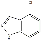 4-chloro-7-methyl-1H-indazole Structure